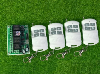 315/433mhz 12 V 12V 4CH RF Wireless Remote Control Switch System Receiver Transmitters For Appliances Gate Garage Door window
315/433mhz 12 V 12V 4CH RF Wireless Remote Control Switch System Receiver Transmitters For Appliances Gate Garage Door window