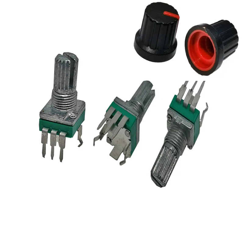 10/костюм 10 потенциометр + ручка R09 precision B5K 10K 100K B500K с точной регулировкой
