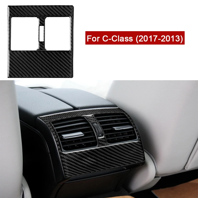 For Mercedes Benz W204 C Class Car Molding Carbon Fiber Rear Air Conditioning Vent Cover Sticker Auto Refit Interior Decoration
For Mercedes Benz W204 C Class Car Molding Carbon Fiber Rear Air Conditioning Vent Cover Sticker Auto Refit Interior Decoration