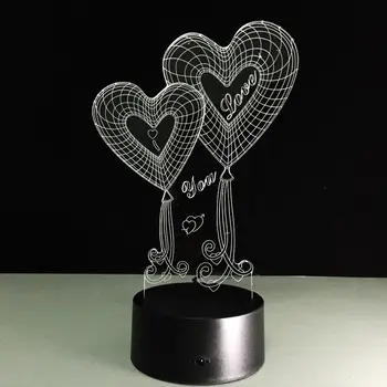 3D Acrylic 3D LED Light Valentine Wife Gift Gifts Bright Night Light Touch Control Colorful Adorable 7 Colors Desk Light Cute
3D Acrylic 3D LED Light Valentine Wife Gift Gifts Bright Night Light Touch Control Colorful Adorable 7 Colors Desk Light Cute