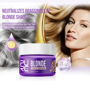 Revitalizing Shampoo Repair While Washing Hair Remove Yellow Fade Hair Mask 60ml Маска Для Волос Hair Mask Conditioner mask
Revitalizing Shampoo Repair While Washing Hair Remove Yellow Fade Hair Mask 60ml Маска Для Волос Hair Mask Conditioner mask