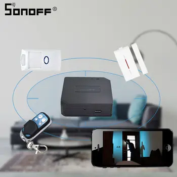 SONOFF Bridge RF 433MHZ Wifi Wireless Replacement DW1 Door Window Sensor PIR2 Motion Sensor Alarm System Security Home Google
SONOFF Bridge RF 433MHZ Wifi Wireless Replacement DW1 Door Window Sensor PIR2 Motion Sensor Alarm System Security Home Google