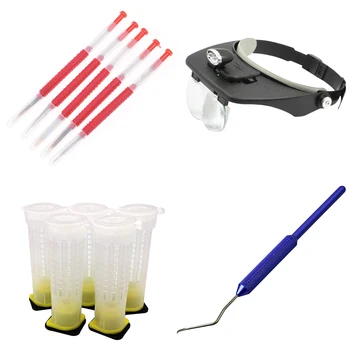 Set of 12 Bee Tool Magnified Lens Wear Aluminium Handle Grafting Tool Plastic Grafting Tool Queen Cell Cup Drop Ship Support
Set of 12 Bee Tool Magnified Lens Wear Aluminium Handle Grafting Tool Plastic Grafting Tool Queen Cell Cup Drop Ship Support