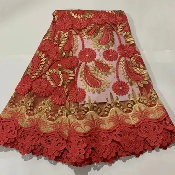 Latest French Tulle Lace Fabric With Stone 2020 High Quality Nigerian Guipure lace Embroidery African lace Fabrics For Women
Latest French Tulle Lace Fabric With Stone 2020 High Quality Nigerian Guipure lace Embroidery African lace Fabrics For Women