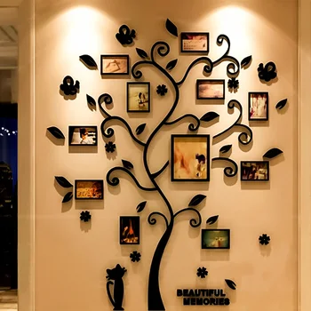 3D Tree Decal Sticker Acrylic Photo Album for Wall Sticker Plant Tree Shape Decoration Stickers Home Decor Wall Poster Hanging
3D Tree Decal Sticker Acrylic Photo Album for Wall Sticker Plant Tree Shape Decoration Stickers Home Decor Wall Poster Hanging