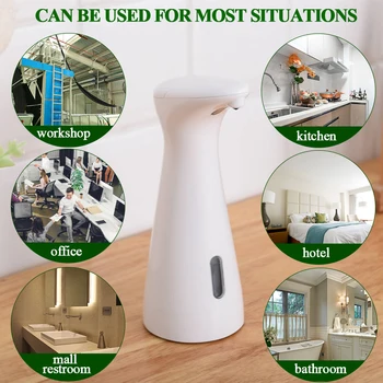 Adjustable Volume Dispenser for Kitchen 200ml Automatic Foaming Soap Dispenser With Infared Sensor Touchless Sanitizer Bathroom
Adjustable Volume Dispenser for Kitchen 200ml Automatic Foaming Soap Dispenser With Infared Sensor Touchless Sanitizer Bathroom