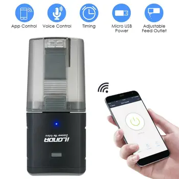 WiFi Wireless Remote Fish Feeder Smart Pet Products Automatic Intelligent Control Fish Dispenser Support Voice Smart FunctionHot
WiFi Wireless Remote Fish Feeder Smart Pet Products Automatic Intelligent Control Fish Dispenser Support Voice Smart FunctionHot