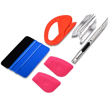 Car Wrapping Tool Set Carbon Fiber Film Vinyl Squeegee Auto Cutter Snap-Off Knife Window Tint Tool Motorcycle Access
Car Wrapping Tool Set Carbon Fiber Film Vinyl Squeegee Auto Cutter Snap-Off Knife Window Tint Tool Motorcycle Access