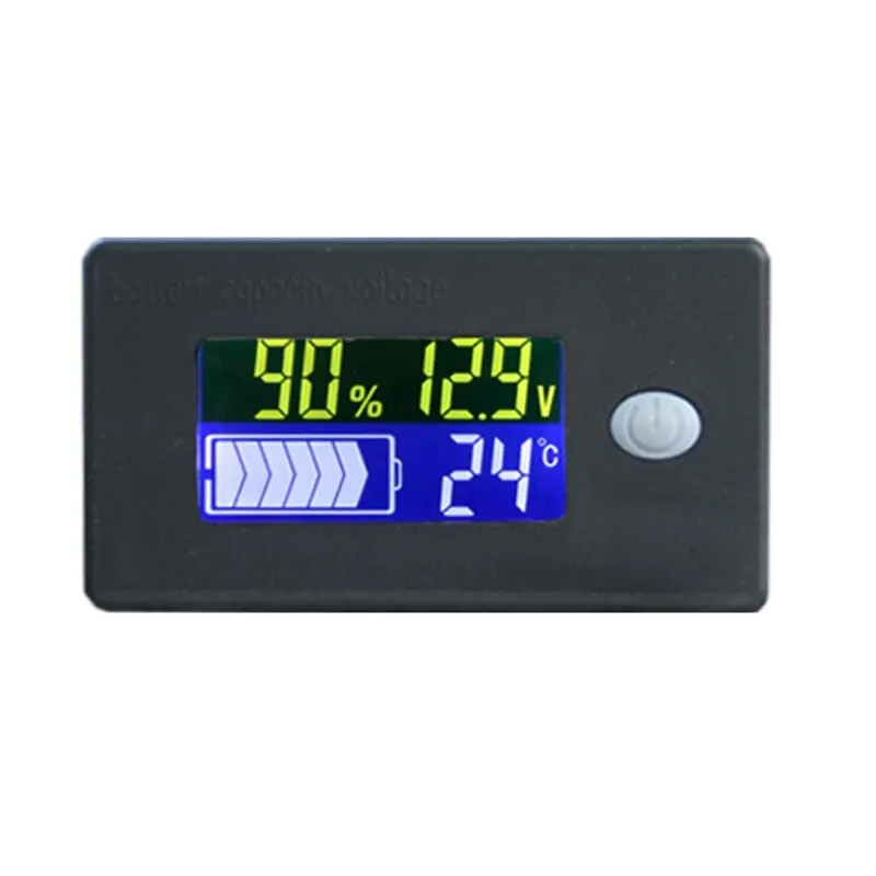 12-72V LCD Acid Lead Lithium Battery Capacity Indicator Voltmeter Voltage Tester with Cable Battery Monitor Meter Electrical
12-72V LCD Acid Lead Lithium Battery Capacity Indicator Voltmeter Voltage Tester with Cable Battery Monitor Meter Electrical