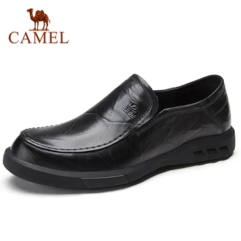 CAMEL New Trend Men's Casual Shoes Genuine Leather Loafers British Business Daily Leisure Soft Elastic Bottom Footwear Mocasin
CAMEL New Trend Men's Casual Shoes Genuine Leather Loafers British Business Daily Leisure Soft Elastic Bottom Footwear Mocasin