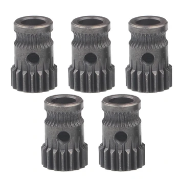 5PCS Wire Feed Wheel 1.75MM for Bondtech Extruder Hardened Steel Bidirectional Extrusion Wheel 3D Printer (with Holes)
5PCS Wire Feed Wheel 1.75MM for Bondtech Extruder Hardened Steel Bidirectional Extrusion Wheel 3D Printer (with Holes)