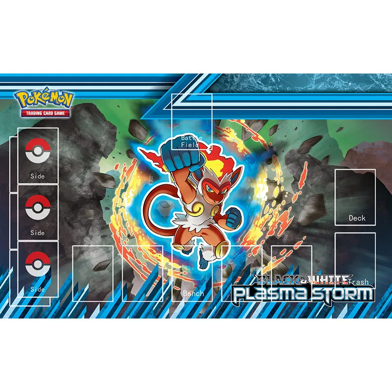 Pokemon Trading Card Game Playmat Monsters Board Game Mat Infernape Monkey Plasma Storm PTCG Accessories Mouse Pad
Pokemon Trading Card Game Playmat Monsters Board Game Mat Infernape Monkey Plasma Storm PTCG Accessories Mouse Pad