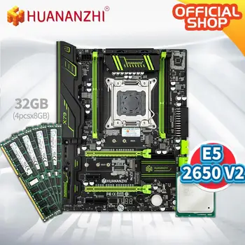 HUANANZHI X79 motherboard cpu set with Xeon E5 2650V2 4x8GB 1600MHz DDR3 REG ECC memory ATX USB3.0 SATA3 PCI-E NVME M.2 SSD
HUANANZHI X79 motherboard cpu set with Xeon E5 2650V2 4x8GB 1600MHz DDR3 REG ECC memory ATX USB3.0 SATA3 PCI-E NVME M.2 SSD