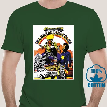 

1516X The Harder They Come Poster 70s Jimmy Cliff Film Reggae Music Retro T Shirt 477