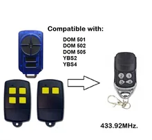 For DOMINATOR Cloning Duplicator Remote Control 433MHZ Clone Fixed Learning Code For Gate Garage Door 2021 New
For DOMINATOR Cloning Duplicator Remote Control 433MHZ Clone Fixed Learning Code For Gate Garage Door 2021 New