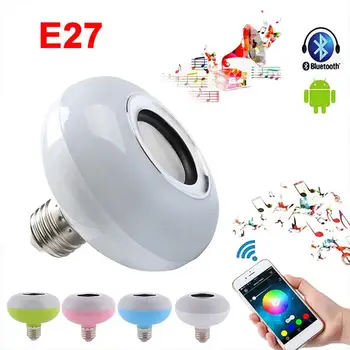 E27 LED Music Bulb LED Loudspeaker LED Speaker Audio Gift KTV Home APP Control Smart Mini
E27 LED Music Bulb LED Loudspeaker LED Speaker Audio Gift KTV Home APP Control Smart Mini