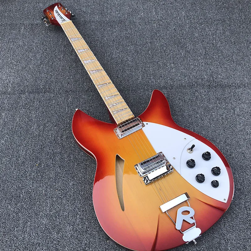 2019 High quality 6 String Electric Guitar, Ricken 360-6 Electric Guitar,Cherry red body with Maple fingerboard free shipping
2019 High quality 6 String Electric Guitar, Ricken 360-6 Electric Guitar,Cherry red body with Maple fingerboard free shipping