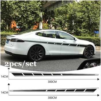 2x Black Racing Stripe Vinyl Side Decal Graphics Car Body Kit Sticker 300x14cm High Quality And New Car Stickers
2x Black Racing Stripe Vinyl Side Decal Graphics Car Body Kit Sticker 300x14cm High Quality And New Car Stickers