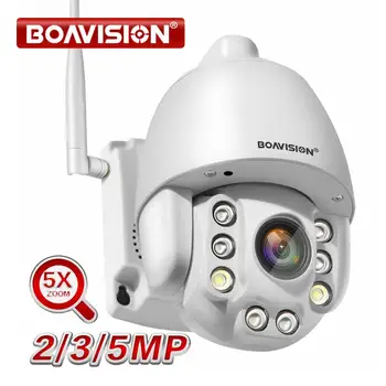 Wifi PTZ IP Camera 1080P 3MP 5MP Super HD 5X Zoom Two Way Audio Wireless PTZ Cam Outdoor 60m IR Video Home Security Camera P2P
Wifi PTZ IP Camera 1080P 3MP 5MP Super HD 5X Zoom Two Way Audio Wireless PTZ Cam Outdoor 60m IR Video Home Security Camera P2P