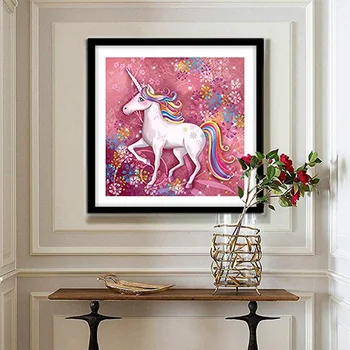 40X40CM Pink Unicorn 5D Full Drill DIY Diamond Painting Kit for Adults Diamond Embroidery Painting Cross Stitch Home Decor
40X40CM Pink Unicorn 5D Full Drill DIY Diamond Painting Kit for Adults Diamond Embroidery Painting Cross Stitch Home Decor