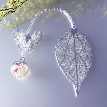 Classical Creative Cicada's Wings Butterfly Business Gifts Student Bookmarks Silver
Classical Creative Cicada's Wings Butterfly Business Gifts Student Bookmarks Silver