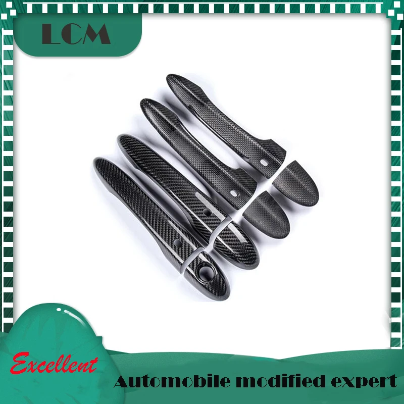 For Maserati Levante Quattroporte M156 Ghibli M157 2014-2019 Real Dry Carbon Fiber Door Handle Cover LHD 4D With Senser Hole
For Maserati Levante Quattroporte M156 Ghibli M157 2014-2019 Real Dry Carbon Fiber Door Handle Cover LHD 4D With Senser Hole