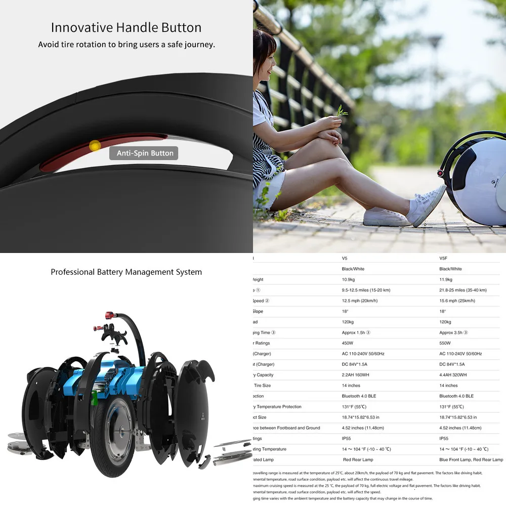 Balance Electric Inmotion Monowheel Onewheel Scooter Unicycle hoverboard patinete trotinette balance board