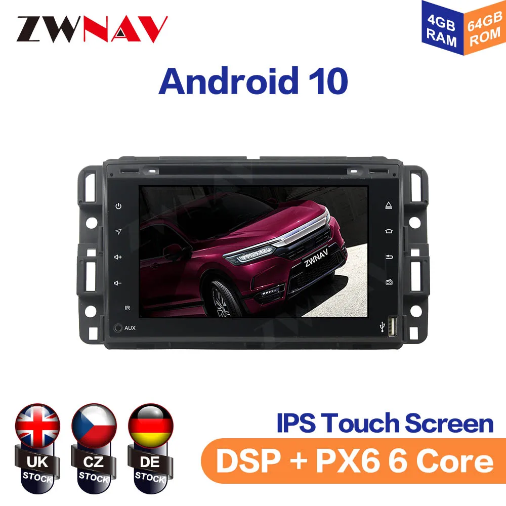 Android 10 IPS Screen For GMC Full Touch Car Multimedia Player Navigation Audio Radio Stereo Head Unit Gps 2 din auto bluetooth
Android 10 IPS Screen For GMC Full Touch Car Multimedia Player Navigation Audio Radio Stereo Head Unit Gps 2 din auto bluetooth