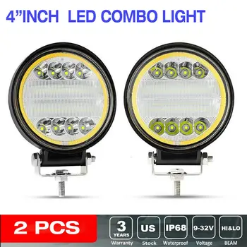 2pcs car LED Work Lights with Mounting Brackets Die-Cast Aluminum Shell High-intensity super bright LED lights Car accessories
2pcs car LED Work Lights with Mounting Brackets Die-Cast Aluminum Shell High-intensity super bright LED lights Car accessories