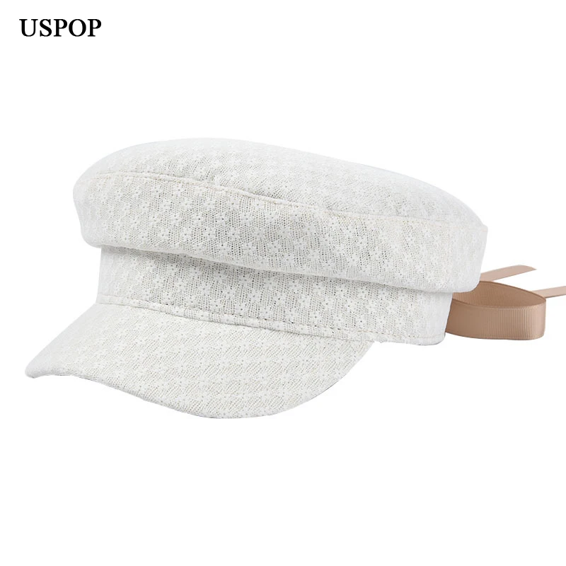 USPOP Summer caps mesh yarn newsboy cap military caps female flat vidos caps octagonal hat
USPOP Summer caps mesh yarn newsboy cap military caps female flat vidos caps octagonal hat