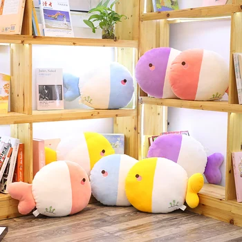 45cm Sweet Fish Pillows Cartoon Animal Kiss Fish Baby Sleeping Friends Best Doll Kid Toy 
45cm Sweet Fish Pillows Cartoon Animal Kiss Fish Baby Sleeping Friends Best Doll Kid Toy