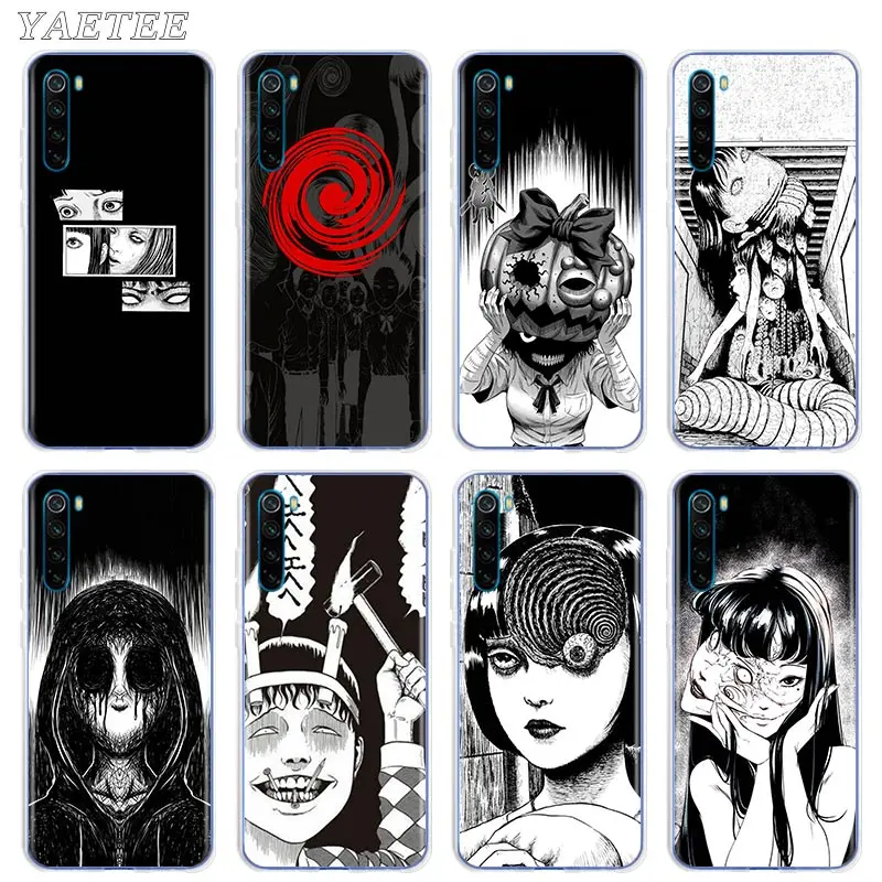 Silicone Case For Xiaomi Redmi Note 9 9S 8 8T 7 Redmi 9 9A 9C 8 Pro 8A 7 7A 6 Back Shell Cover Coque Junji Ito Tees Horror funda
Silicone Case For Xiaomi Redmi Note 9 9S 8 8T 7 Redmi 9 9A 9C 8 Pro 8A 7 7A 6 Back Shell Cover Coque Junji Ito Tees Horror funda