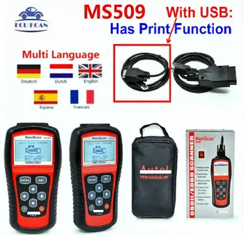 New Arrival Diagnostic Tool MaxiScan MS509 OBD2/EOBD Auto Code Reader Work For US&Asian&European Car MS509 Scanner Automotive
New Arrival Diagnostic Tool MaxiScan MS509 OBD2/EOBD Auto Code Reader Work For US&Asian&European Car MS509 Scanner Automotive