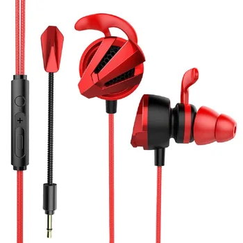 Game Earphone E-Sport Headset 3.5mm Jack Wired Earpiece Detachable Dual Mic Volume Control Gaming Stereo Earbud for PC Phone PS4
Game Earphone E-Sport Headset 3.5mm Jack Wired Earpiece Detachable Dual Mic Volume Control Gaming Stereo Earbud for PC Phone PS4
