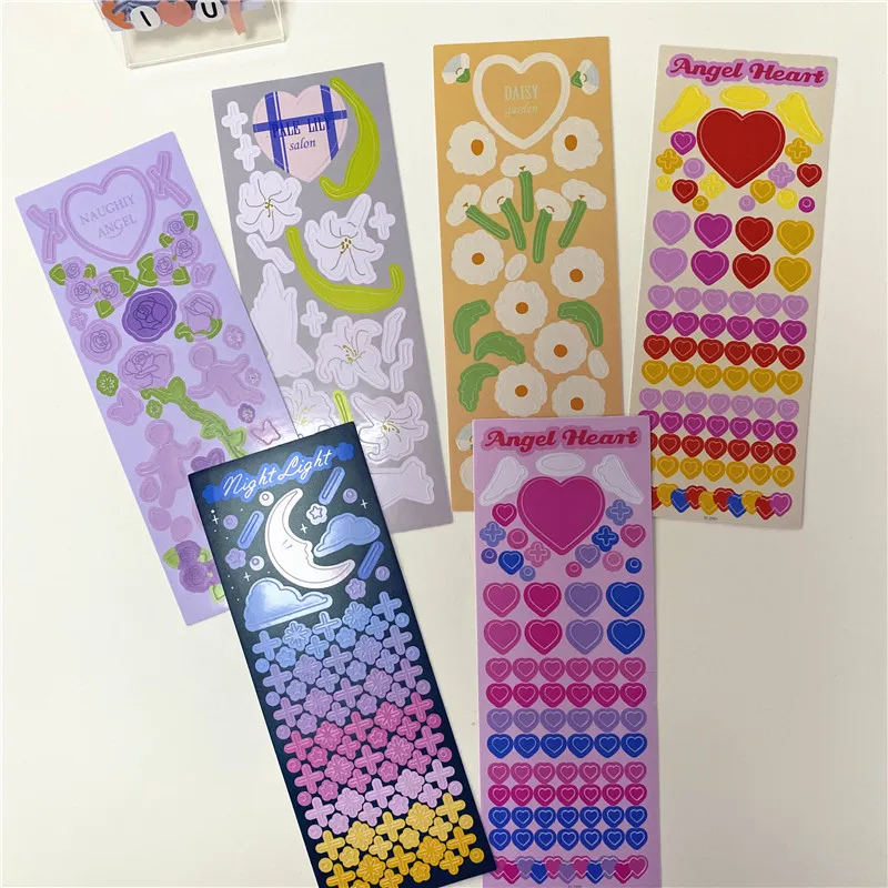 Korean Ins Love Flower Cute Sticker Waterproof Multi-functional Hand Account Mobile Phone Stationery Creative Decorative Sticker
Korean Ins Love Flower Cute Sticker Waterproof Multi-functional Hand Account Mobile Phone Stationery Creative Decorative Sticker