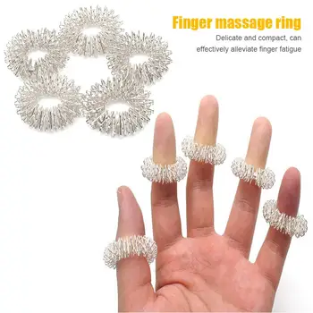 Iron Finger Massager Spring Ring Hand Relax Health Care Acupuncture Tools Hand Pain Stress Relief Finger Massage Rings
Iron Finger Massager Spring Ring Hand Relax Health Care Acupuncture Tools Hand Pain Stress Relief Finger Massage Rings