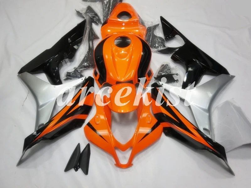 4Gifts New ABS Plastic Injection Mold Full Fairings Kit fit for HONDA CBR600RR F5 2007 2008 07 08 body set Custom orange silver
4Gifts New ABS Plastic Injection Mold Full Fairings Kit fit for HONDA CBR600RR F5 2007 2008 07 08 body set Custom orange silver