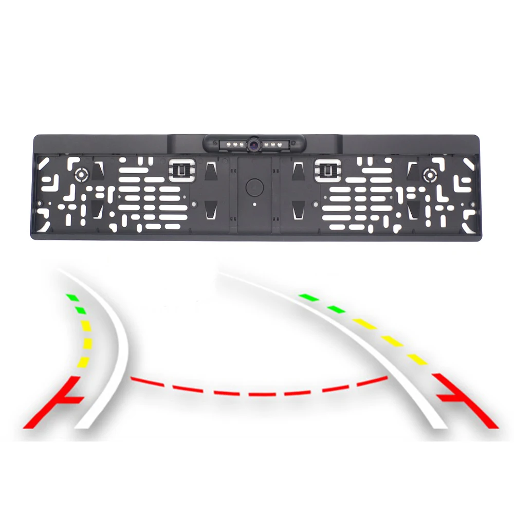 Wired / Wireless Car Rear View Camera Backup Reverse Camera European License Plate Camera Frame with IR Light Dynamic Trajectory
Wired / Wireless Car Rear View Camera Backup Reverse Camera European License Plate Camera Frame with IR Light Dynamic Trajectory
