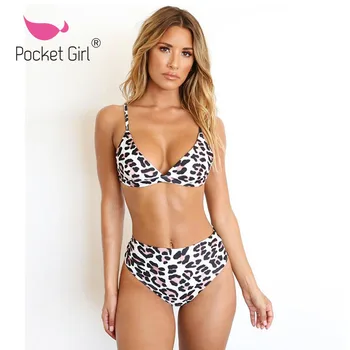 Pocket Girl 2020 Sexy snake Bikini Women Swimwear Summer high waist Two Piece Set Swimsuit Woman Hatler Swim Suit Female Biquini
Pocket Girl 2020 Sexy snake Bikini Women Swimwear Summer high waist Two Piece Set Swimsuit Woman Hatler Swim Suit Female Biquini