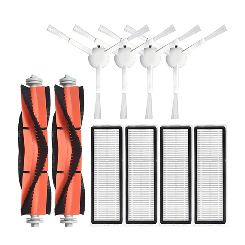 -10 Pcs Main Brush Side Brushes Filters for Xiaomi Mijia 1C STYTJ01ZHM Robot Vacuum Cleaner Parts Accessories
-10 Pcs Main Brush Side Brushes Filters for Xiaomi Mijia 1C STYTJ01ZHM Robot Vacuum Cleaner Parts Accessories