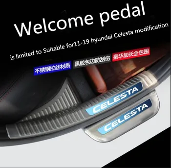 Welcome pedal is limited to Suitable for 11-19 Hyundai Celesta modification, for Celesta stainless steel pedal special
Welcome pedal is limited to Suitable for 11-19 Hyundai Celesta modification, for Celesta stainless steel pedal special