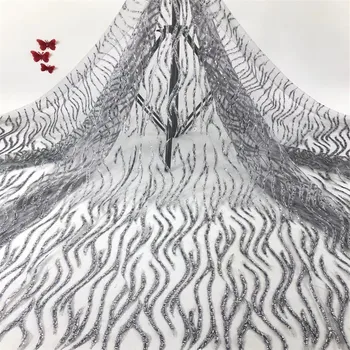 Madison Luxury African Lace Fabric 2020 High Quality Handmade Beads Lace Fabric Embroidery 3d African Bridal Lace Fabric
Madison Luxury African Lace Fabric 2020 High Quality Handmade Beads Lace Fabric Embroidery 3d African Bridal Lace Fabric