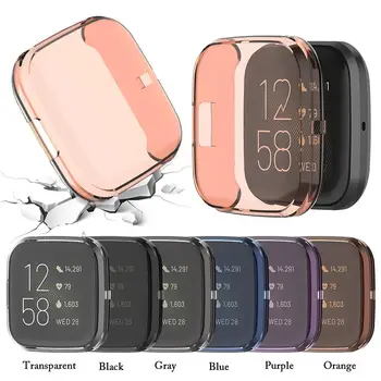 TPU Protector Case Ultra-thin Soft Silicone Cover For Fitbit Versa 2 Smart Watch Protective Cases Shell Accessories
TPU Protector Case Ultra-thin Soft Silicone Cover For Fitbit Versa 2 Smart Watch Protective Cases Shell Accessories