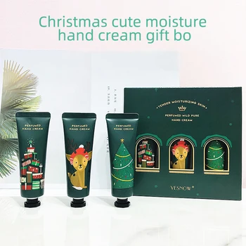 3pcs Christmas Hand Cream Set Moisturizing Nourishing Skin Lighten Fine Lines Hand Care Cream
3pcs Christmas Hand Cream Set Moisturizing Nourishing Skin Lighten Fine Lines Hand Care Cream
