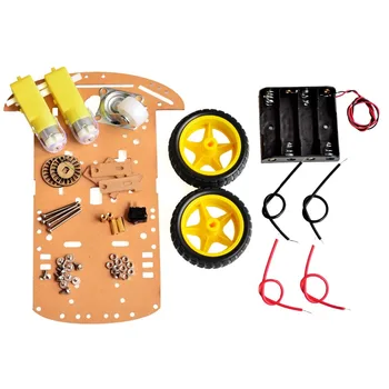 New Motor Smart Robot Car Chassis Kit Speed Encoder Battery Box 2WD For Arduino Free Shipping
New Motor Smart Robot Car Chassis Kit Speed Encoder Battery Box 2WD For Arduino Free Shipping