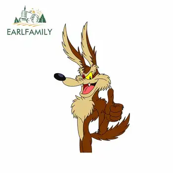EARLFAMILY 13cm x 7.7cm for Wile E Coyote Waterproof Decal Fashion Occlusion Scratch Anime Funny Car Stickers Pull Flower
EARLFAMILY 13cm x 7.7cm for Wile E Coyote Waterproof Decal Fashion Occlusion Scratch Anime Funny Car Stickers Pull Flower