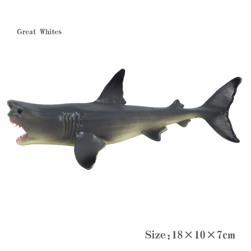 Ocean Sea Life Simulation Animal Model Sets Shark Great White Shark Giant Toothed Shark Tiger Shark Collection Toy Kids Gift
Ocean Sea Life Simulation Animal Model Sets Shark Great White Shark Giant Toothed Shark Tiger Shark Collection Toy Kids Gift