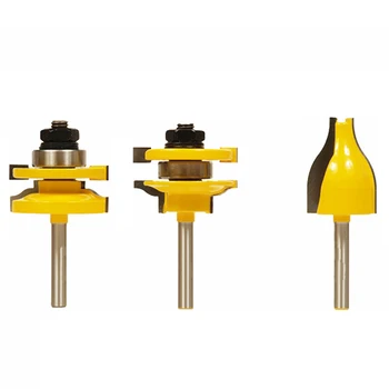 3Pcs 1/4 Inch Straight Shank Milling Cutter Vertical Drill Bit Woodworking Tenon Processing Milling Cutter Wood
3Pcs 1/4 Inch Straight Shank Milling Cutter Vertical Drill Bit Woodworking Tenon Processing Milling Cutter Wood