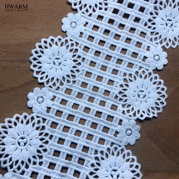 5yard 12.7cm Lace fabric ribbon DIY wedding decoration skirt clothes accessories bar code milk geometric lattice embroidery
5yard 12.7cm Lace fabric ribbon DIY wedding decoration skirt clothes accessories bar code milk geometric lattice embroidery