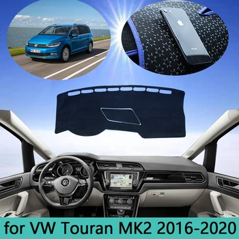 Car Dashboard Avoid Light Pad Instrument Platform Desk Cover Mats Carpets For Volkswagen VW Touran MK2 2016~2020 2017 2018 2019 
Car Dashboard Avoid Light Pad Instrument Platform Desk Cover Mats Carpets For Volkswagen VW Touran MK2 2016~2020 2017 2018 2019